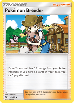Pokémon Breeder 63/73 — Shining Legends