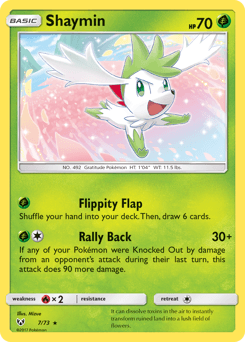 Shaymin 7/73 — Shining Legends