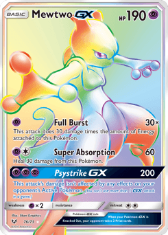 Mewtwo-GX 76/73 — Shining Legends
