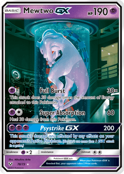 Mewtwo-GX 78/73 — Shining Legends
