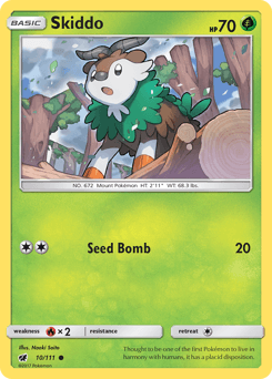 Skiddo 10/111 — Crimson Invasion