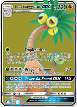 Alolan Exeggutor-GX 107/111 — Crimson Invasion