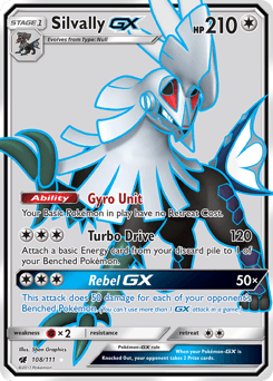Silvally-GX 108/111 — Crimson Invasion