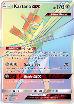 Kartana-GX 117/111 — Crimson Invasion