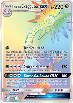 Alolan Exeggutor-GX 118/111 — Crimson Invasion