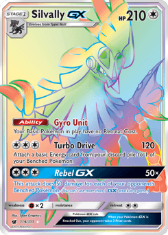 Silvally-GX 119/111 — Crimson Invasion