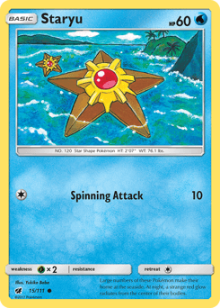 Staryu 15/111 — Crimson Invasion