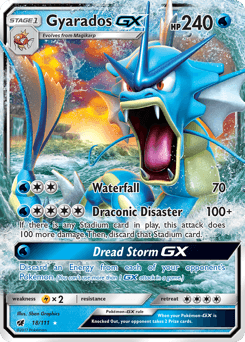 Gyarados-GX 18/111 — Crimson Invasion