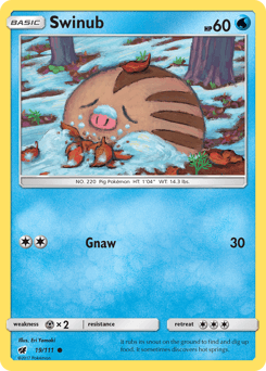 Swinub 19/111 — Crimson Invasion