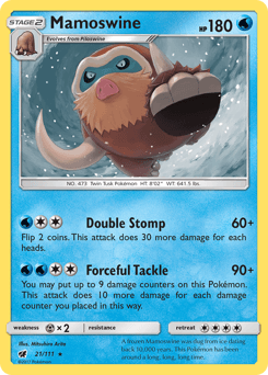 Mamoswine 21/111 — Crimson Invasion