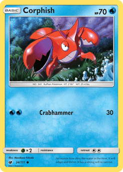 Corphish 24/111 — Crimson Invasion