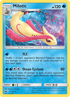 Milotic 27/111 — Crimson Invasion