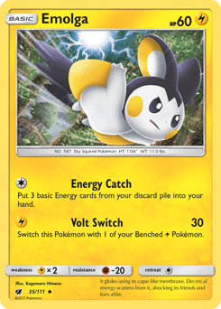 Emolga 35/111 — Crimson Invasion