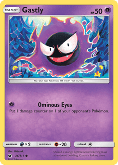 Gastly 36/111 — Crimson Invasion