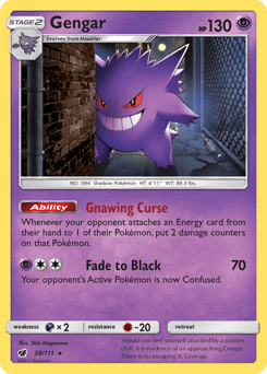 Gengar 38/111 — Crimson Invasion