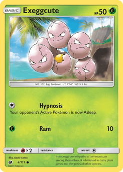 Exeggcute 4/111 — Crimson Invasion