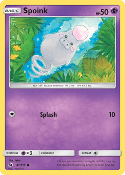 Spoink 41/111 — Crimson Invasion