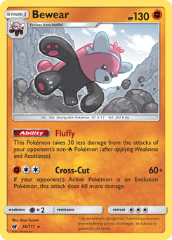 Bewear 56/111 — Crimson Invasion