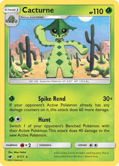 Cacturne 6/111 — Crimson Invasion
