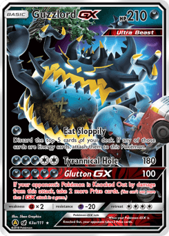 Guzzlord-GX 63a/111 — Crimson Invasion