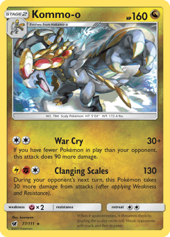 Kommo-o 77/111 — Crimson Invasion