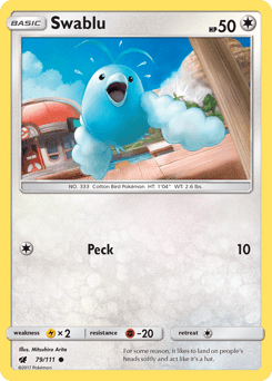 Swablu 79/111 — Crimson Invasion