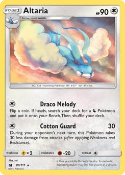 Altaria 80/111 — Crimson Invasion