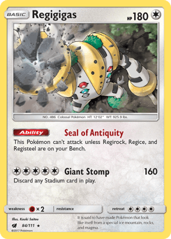 Regigigas 84/111 — Crimson Invasion
