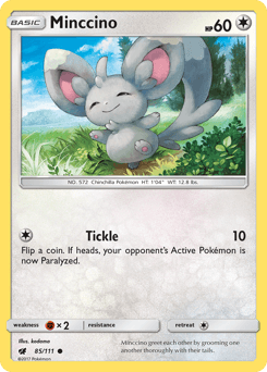 Minccino 85/111 — Crimson Invasion