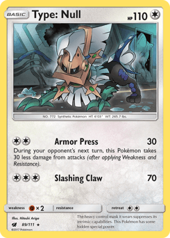 Type: Null 89/111 — Crimson Invasion