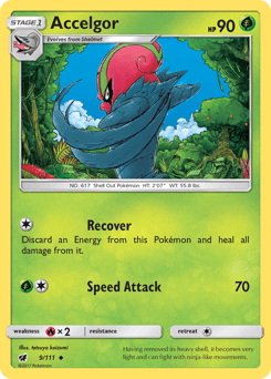 Accelgor 9/111 — Crimson Invasion
