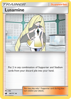 Lusamine 96/111 — Crimson Invasion