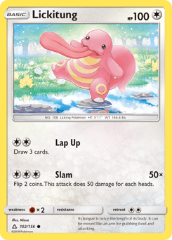 Lickitung 102/156 — Ultra Prism