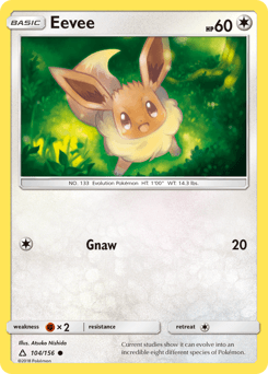 Eevee 104/156 — Ultra Prism