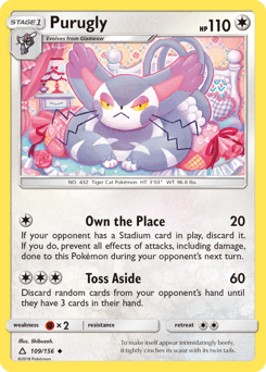 Purugly 109/156 — Ultra Prism