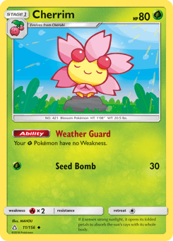 Cherrim 11/156 — Ultra Prism