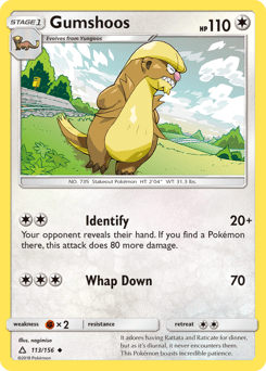 Gumshoos 113/156 — Ultra Prism