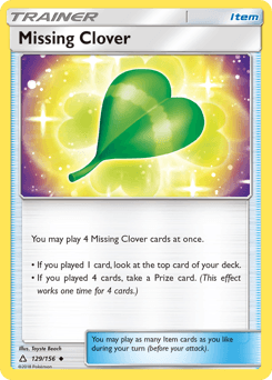 Missing Clover 129/156 — Ultra Prism