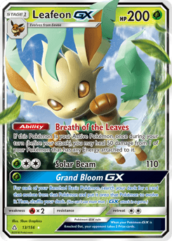 Leafeon-GX 13/156 — Ultra Prism