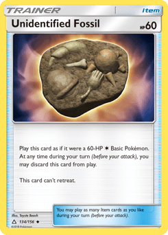 Unidentified Fossil 134/156 — Ultra Prism