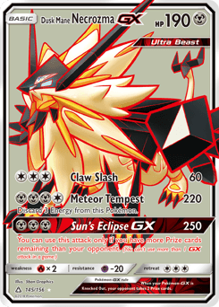 Dusk Mane Necrozma-GX 145/156 — Ultra Prism