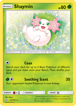 Shaymin 15/156 — Ultra Prism