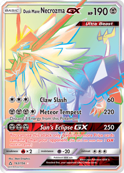 Dusk Mane Necrozma-GX 163/156 — Ultra Prism