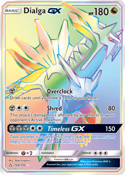 Dialga-GX 164/156 — Ultra Prism