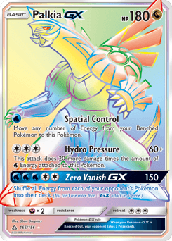 Palkia-GX 165/156 — Ultra Prism