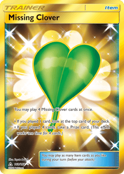 Missing Clover 168/156 — Ultra Prism