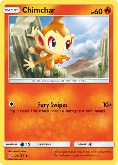 Chimchar 21/156 — Ultra Prism