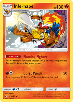 Infernape 23/156 — Ultra Prism