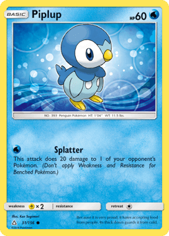 Piplup 31/156 — Ultra Prism