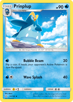 Prinplup 33/156 — Ultra Prism
